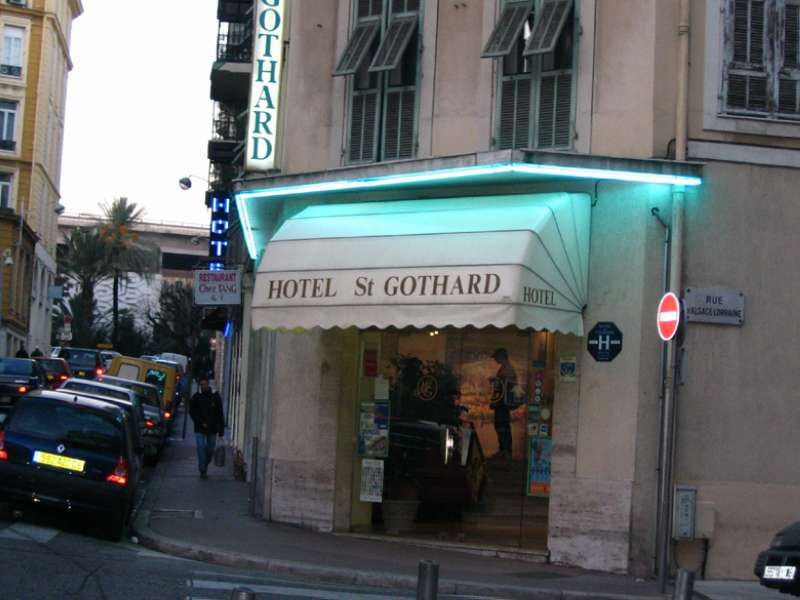 Hotel Saint Gothard Ницца Экстерьер фото