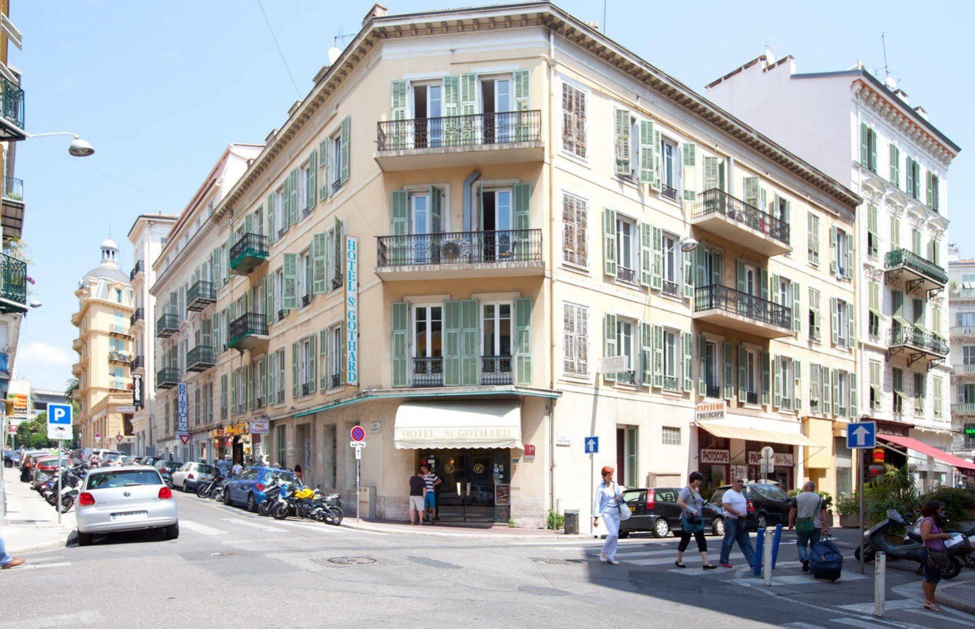 Hotel Saint Gothard Ницца Экстерьер фото